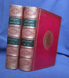 The History of England, Four Volume Set bound in Two Volumes
