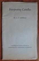 Interpreting Catullus