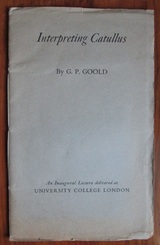 Interpreting Catullus
