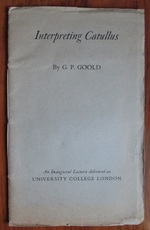 Interpreting Catullus
