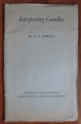 Interpreting Catullus
