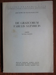 De Graecorum fabulis satyricis
