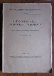 Satyrographorum Graecorum fragmenta: Collegit disposuit praefatione adnotationibusque criticis instruxit
