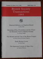 Brontë Society Transactions 1993 Volume 21, Parts 1 & 2
