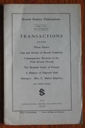 Brontë Society Transactions 1947 Part LVII No 2 Volume XI
