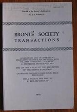 Brontë Society Transactions 1978 Part 88 Volume 17 Number 3
