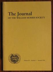 The Journal of the William Morris Society Volume IX Number 3 Autumn 1991
