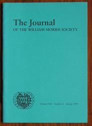 The Journal of the William Morris Society Volume VIII Number 2 Spring 1989
