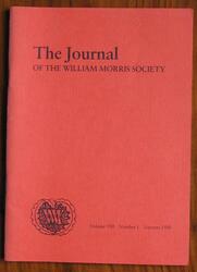 The Journal of the William Morris Society Volume VIII Number 1 Autumn 1988
