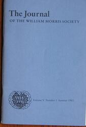 The Journal of the William Morris Society Volume V Number 3 Winter 1983
