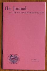 The Journal of the William Morris Society Volume V Number 1  Winter 1982
