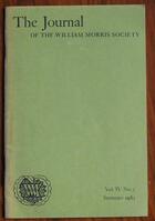 The Journal of the William Morris Society Volume IV Number 3 Summer 1981
