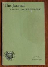 The Journal of the William Morris Society Volume IV Number 2 Summer 1980
