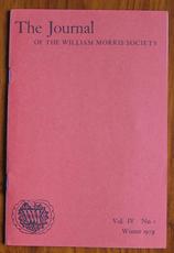 The Journal of the William Morris Society Volume IV Number 1 Winter 1979
