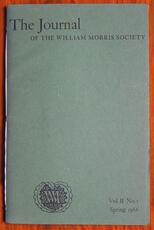 The Journal of the William Morris Society Volume II Number 1 Spring 1966
