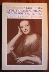Dictionary of British and American Women Writers 1660-1800
