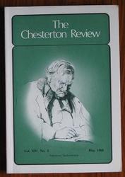 The Chesterton Review Vol XIV No 2 May 1988
