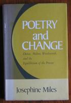 Poetry and Change: Donne, Milton, Wordsworth and the Equilibrium of the Present
