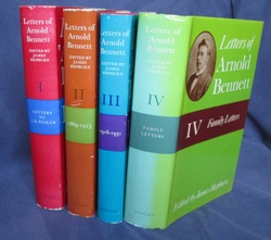 The Letters of Arnold Bennett, 4 Volumes Complete
